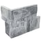 Msi Alaska Gray Splitface Ledger Corner 9'' x 18'' Marble Wall Tile, 4PK ZOR-PNL-0147 - alternate 3